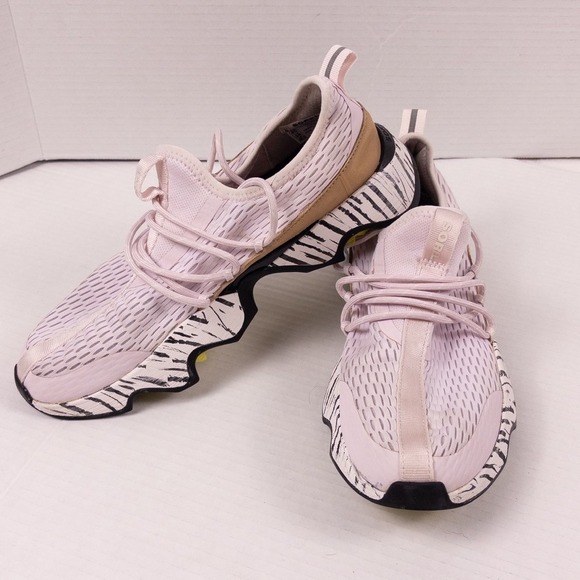 Sorel Shoes - Sorel Kinetic Impact II Lace Up Sneakers Womens 9 Pink Zebra Chunky Athleisure